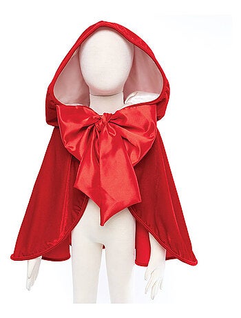 Costume mantello di cappuccetto rosso per bambini | great pretenders | great pretenders