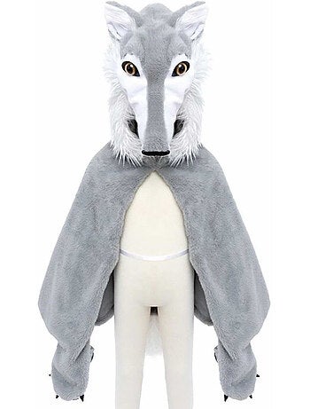 Costume mantello lupo per bambini - Great Pretenders