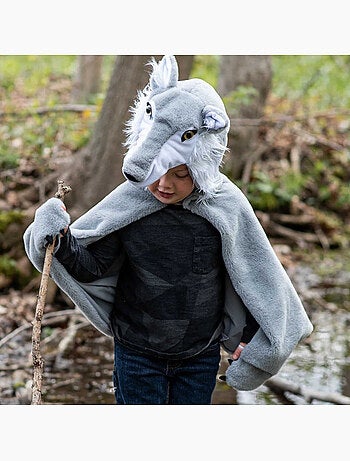 Costume mantello lupo per bambini - Great Pretenders