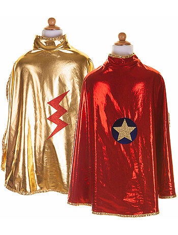 Costume mantello reversibile supereroe per bambini | great pretenders | great pretenders