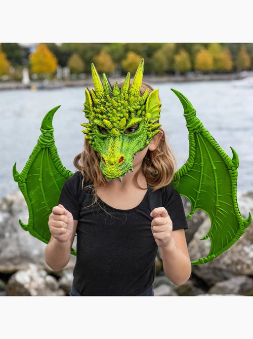 Costume maschera da drago verde | great pretenders | great pretenders - Kiabi