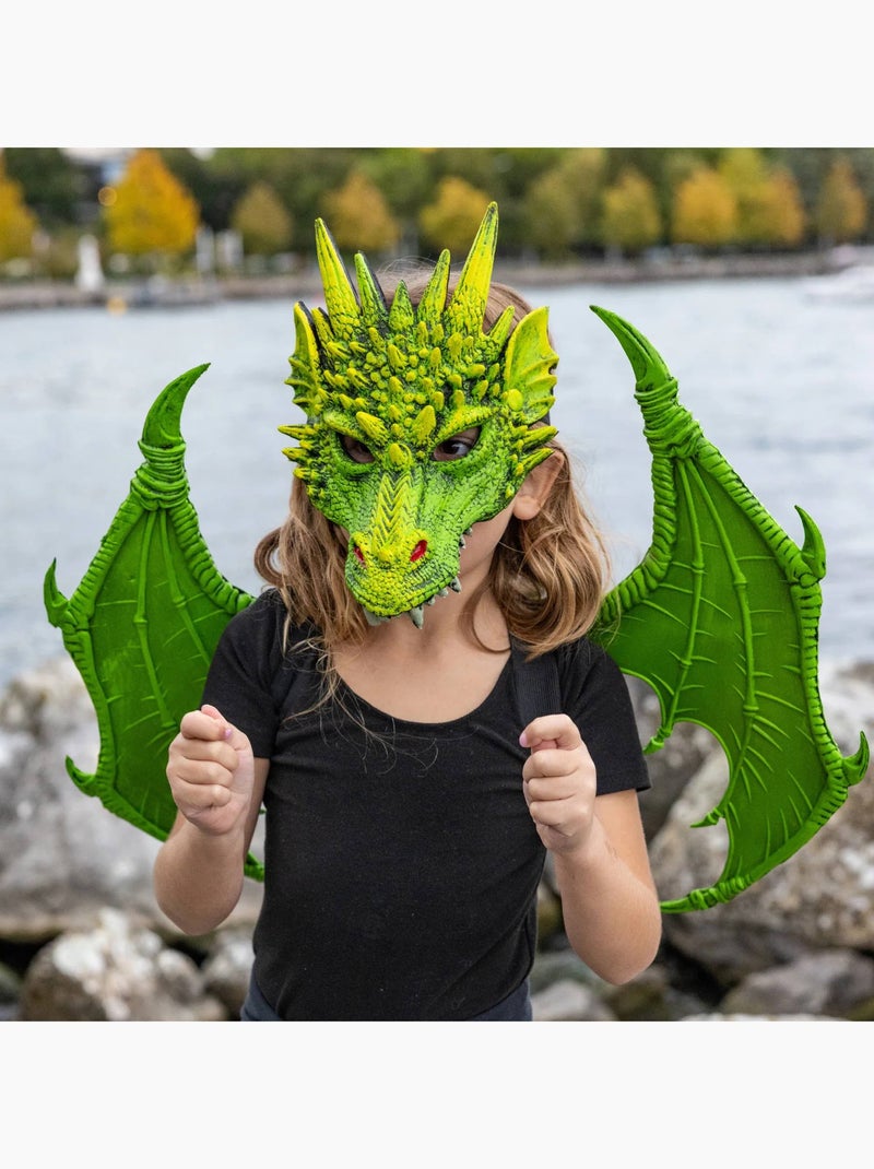 Costume maschera da drago verde | great pretenders | great pretenders Verde - Kiabi