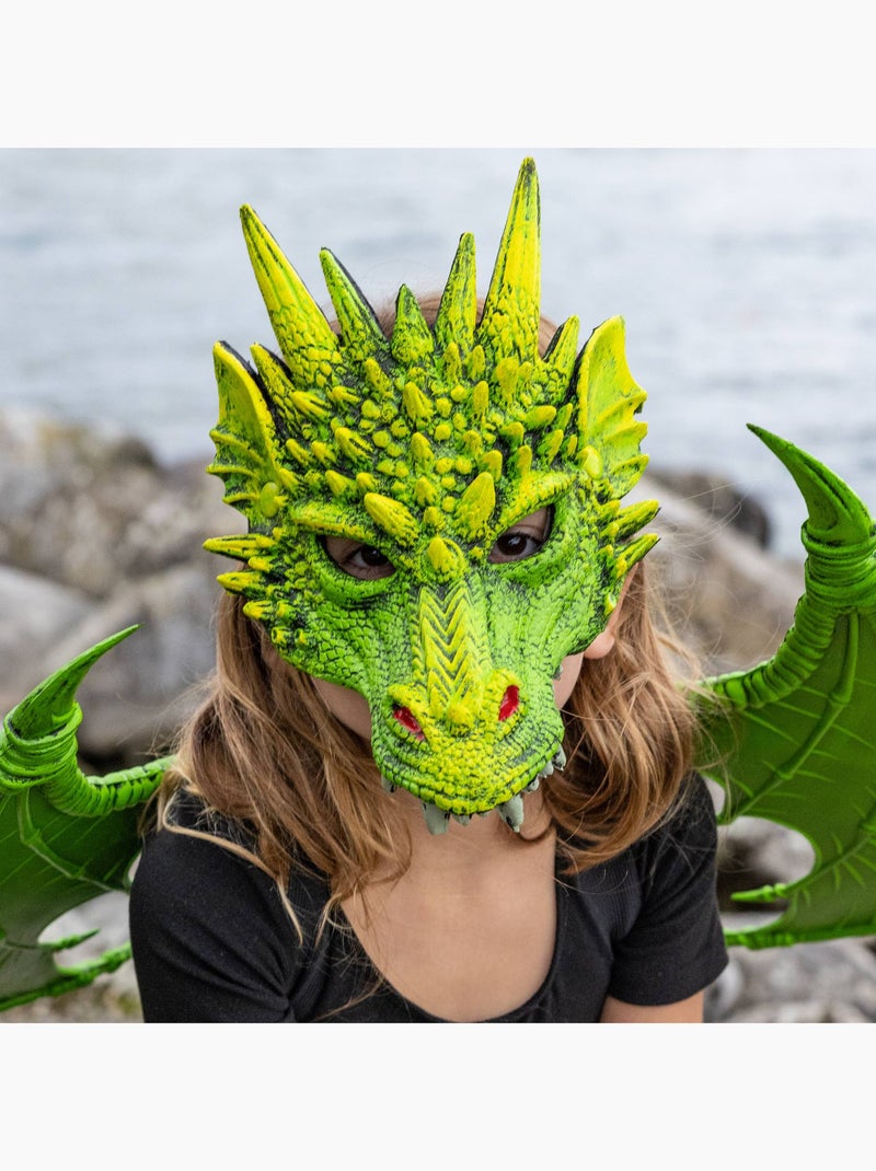 Costume maschera da drago verde | great pretenders | great pretenders Verde - Kiabi
