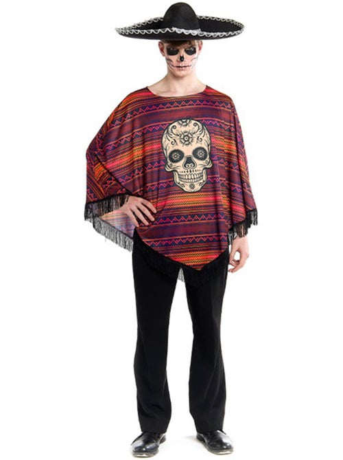 Costume messicano da Catrina o poncho - Kiabi