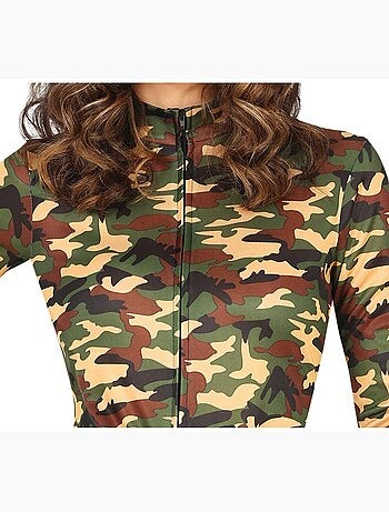 Costume militare da soldato mimetico