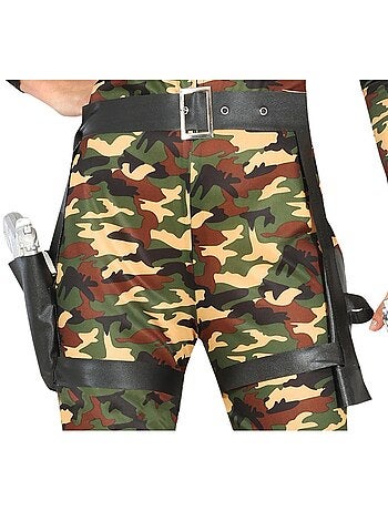 Costume militare da soldato mimetico