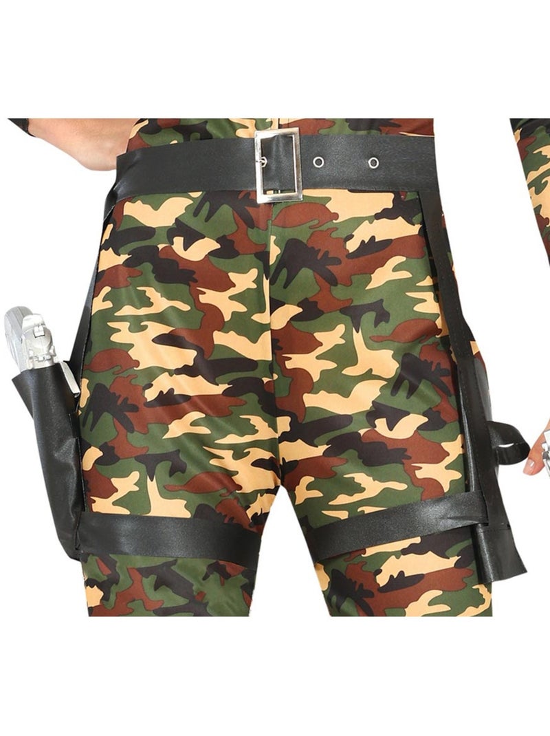 Costume militare da soldato mimetico Multicolore - Kiabi