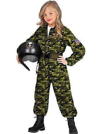 Costume mimetico da pilota di aereo da caccia