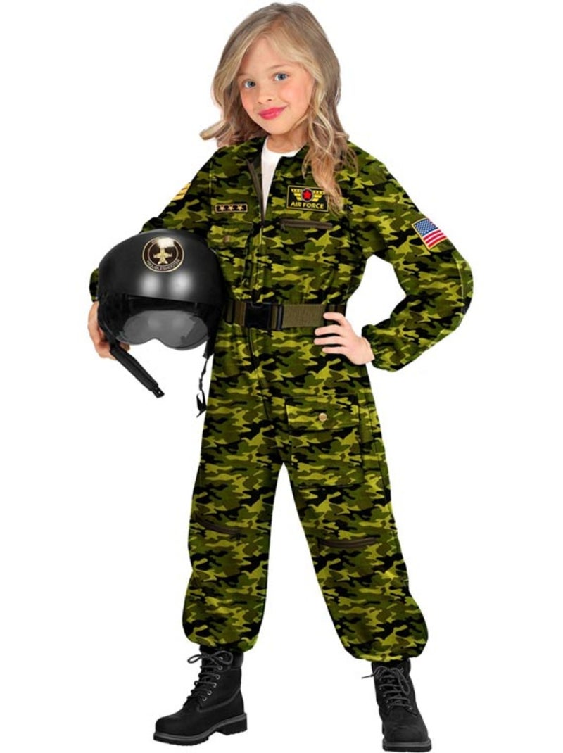 Costume mimetico da pilota di aereo da caccia Multicolore - Kiabi