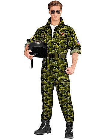 Costume mimetico da pilota militare