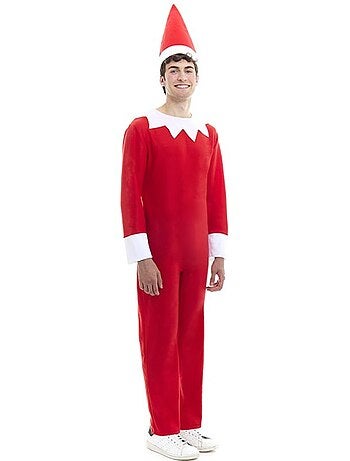 Costume o body da elfo di Natale birichino con cappello