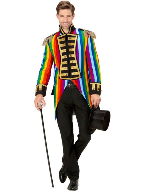 Costume o frac a righe arcobaleno - Kiabi