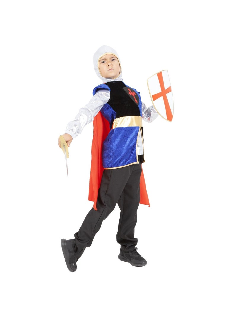 Costume o kit da cavaliere medievale Blu - Kiabi