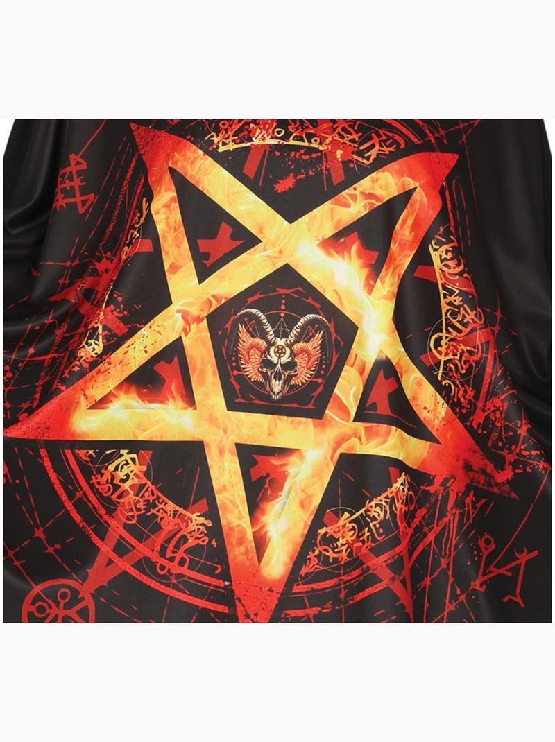 Costume o poncho a forma di stella del diavolo Multicolore - Kiabi