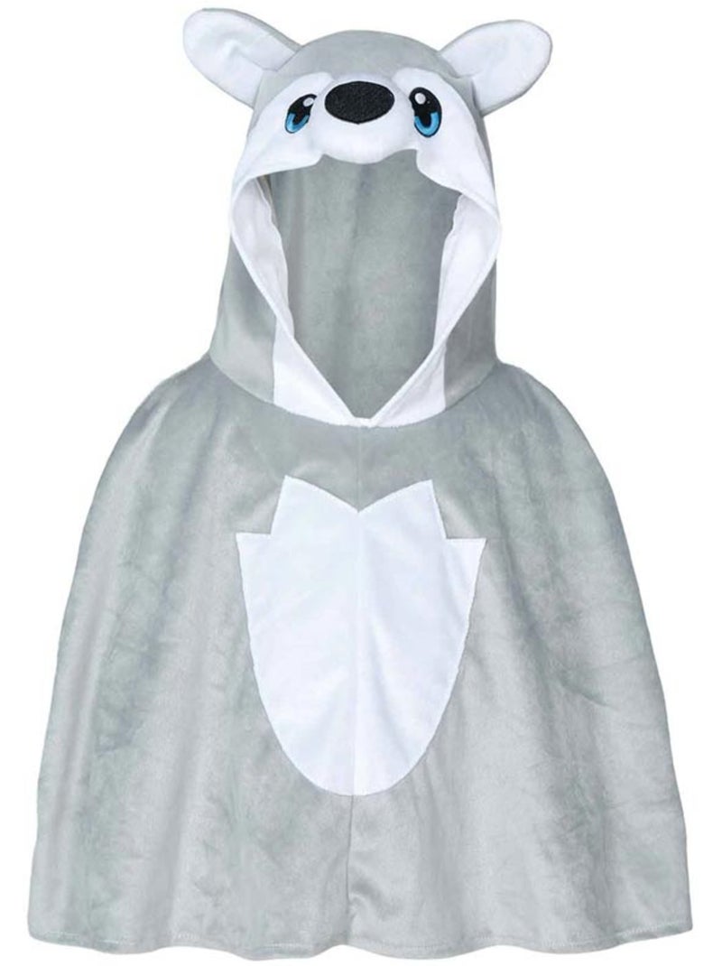 Costume o poncho da lupo per bebè Multicolore - Kiabi