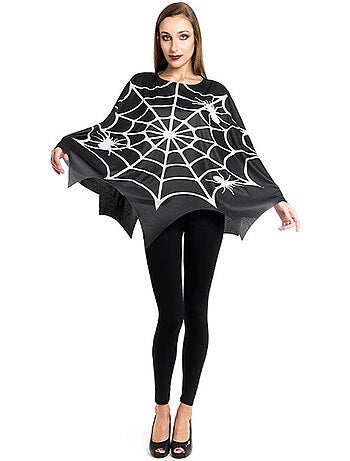 Costume o poncho da ragnatela inquietante