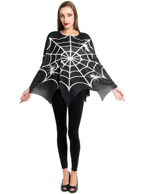 Costume o poncho da ragnatela inquietante - Kiabi