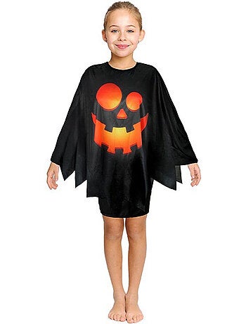 Costume o poncho da zucca felice (65 cm)