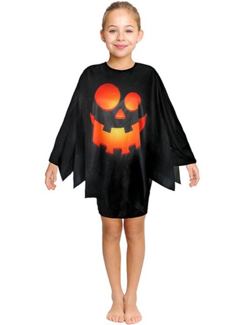 Costume o poncho da zucca felice (65 cm) - Kiabi