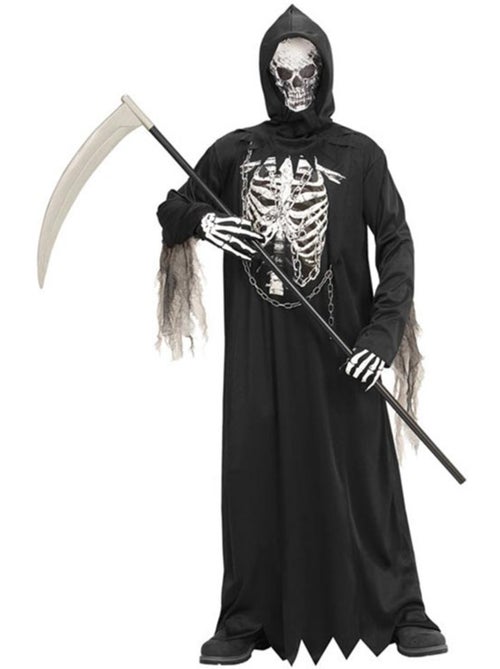 Costume o tunica da morto con cappuccio e maschera - Kiabi