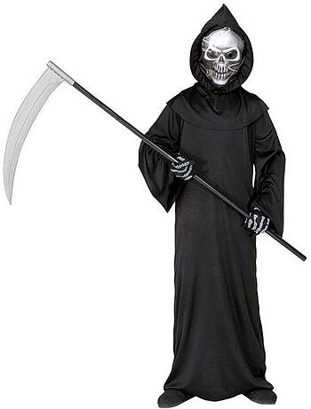 Costume o veste mortuaria con maschera olografica