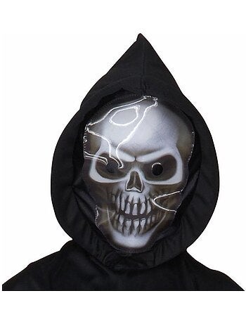 Costume o veste mortuaria con maschera olografica