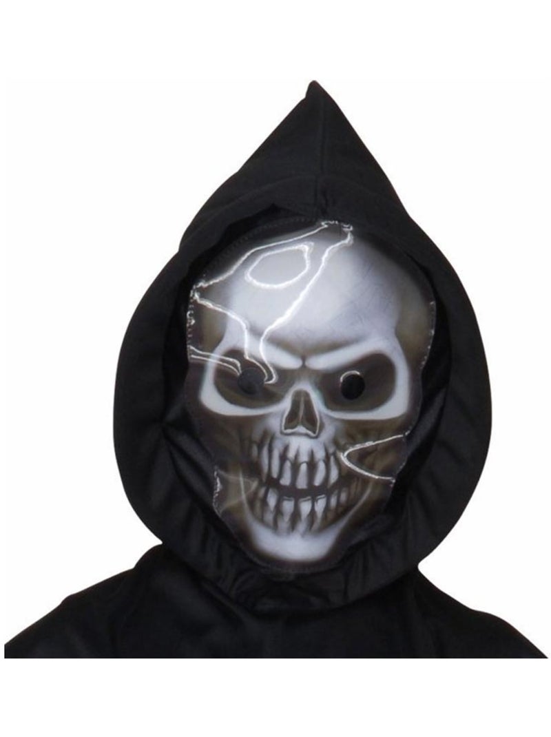 Costume o veste mortuaria con maschera olografica Multicolore - Kiabi