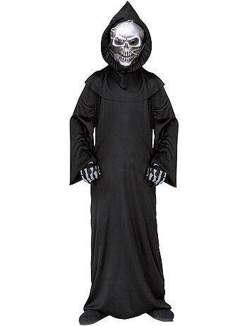 Costume o veste mortuaria con maschera olografica