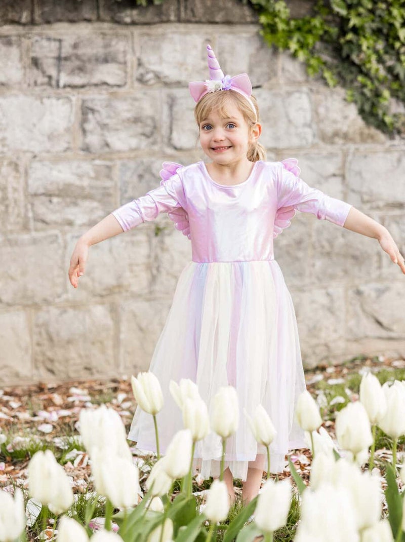 Costume per bambina – vestito da principessa unicorno con ali | great pretenders | great pretenders Rosa - Kiabi