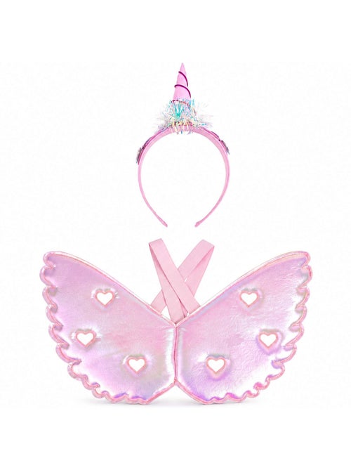 Costume per bambini set ali da unicorno e cerchietto | Great Pretenders - Kiabi