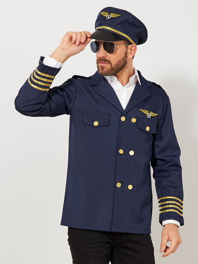 Costume pilota di volo blu marino - Kiabi
