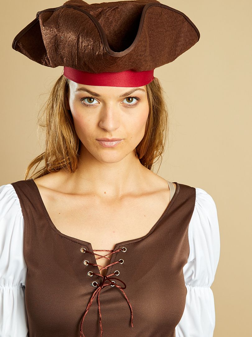 Costume pirata - marrone - Kiabi - 18.00€