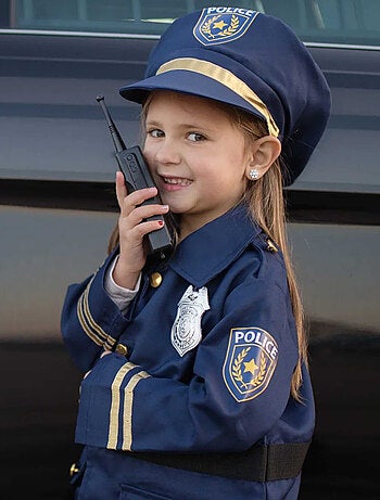 Costume poliziotto con accessori per bambini | Great Pretenders