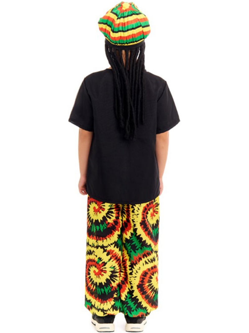 Costume rastafariano giamaicano Multicolore - Kiabi