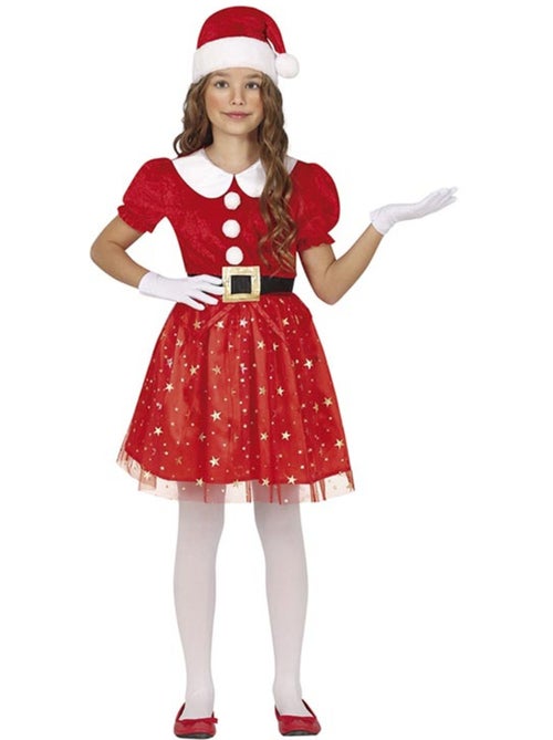 Costume scintillante di Mamma Natale con cintura - Kiabi