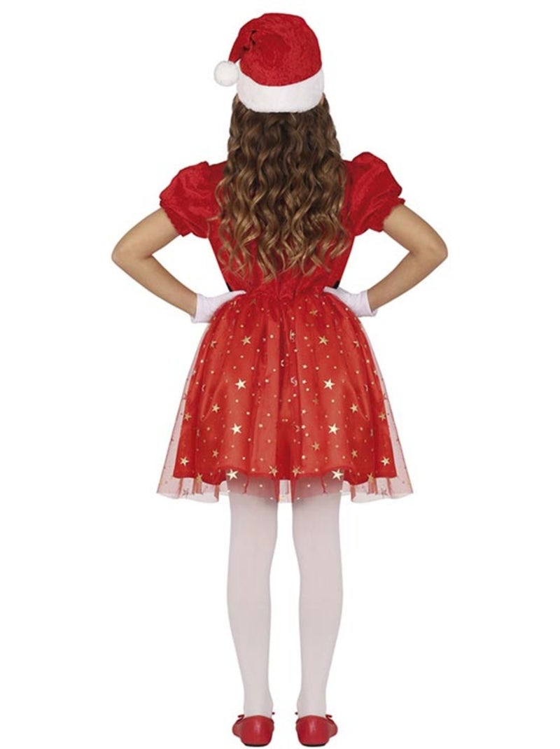 Costume scintillante di Mamma Natale con cintura Multicolore - Kiabi