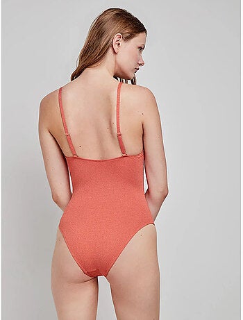 Costume senza ferretto tessuto piqué