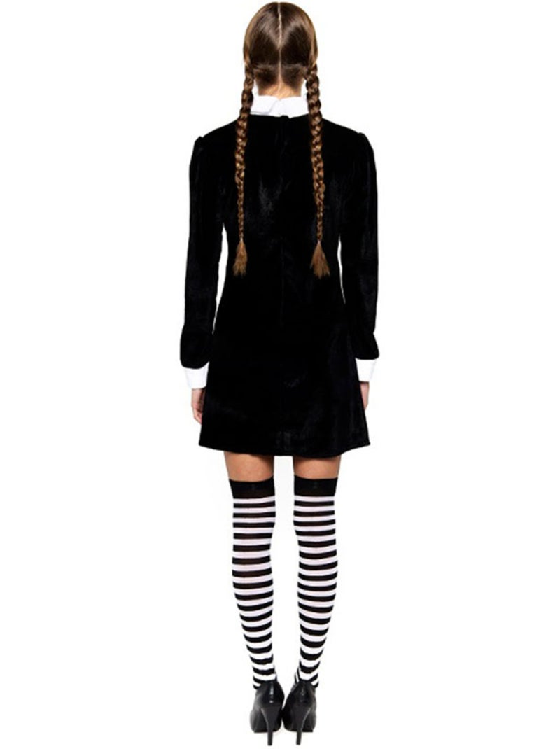 Costume sinistro da ragazza di velluto Multicolore - Kiabi
