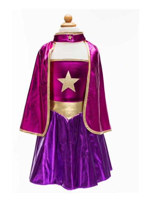 Costume supereroina tunica mantello e maschera per bambine | great pretenders | great pretenders - Kiabi Costume supereroina tunica mantello e maschera per bambine | great pretenders | great pretenders - Kiabi