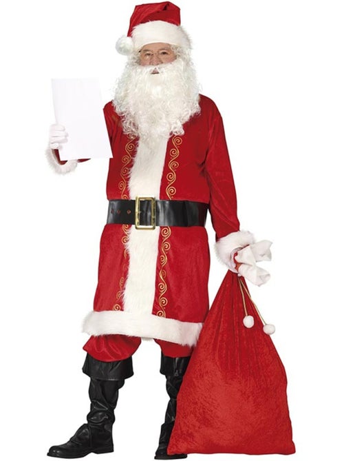 Costume tradizionale di Babbo Natale con cappello - Kiabi