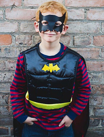 Costume tunica reversibile supereroe per bambini | Great Pretenders