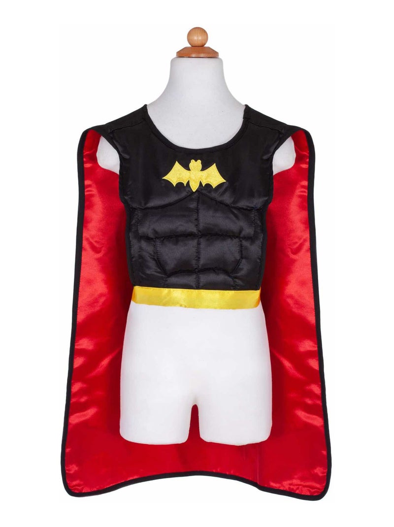 Costume tunica reversibile supereroe per bambini | Great Pretenders Nero - Kiabi