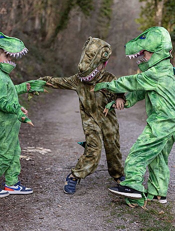 Costume tuta dinosauro t-rex per bambini | great pretenders | great pretenders
