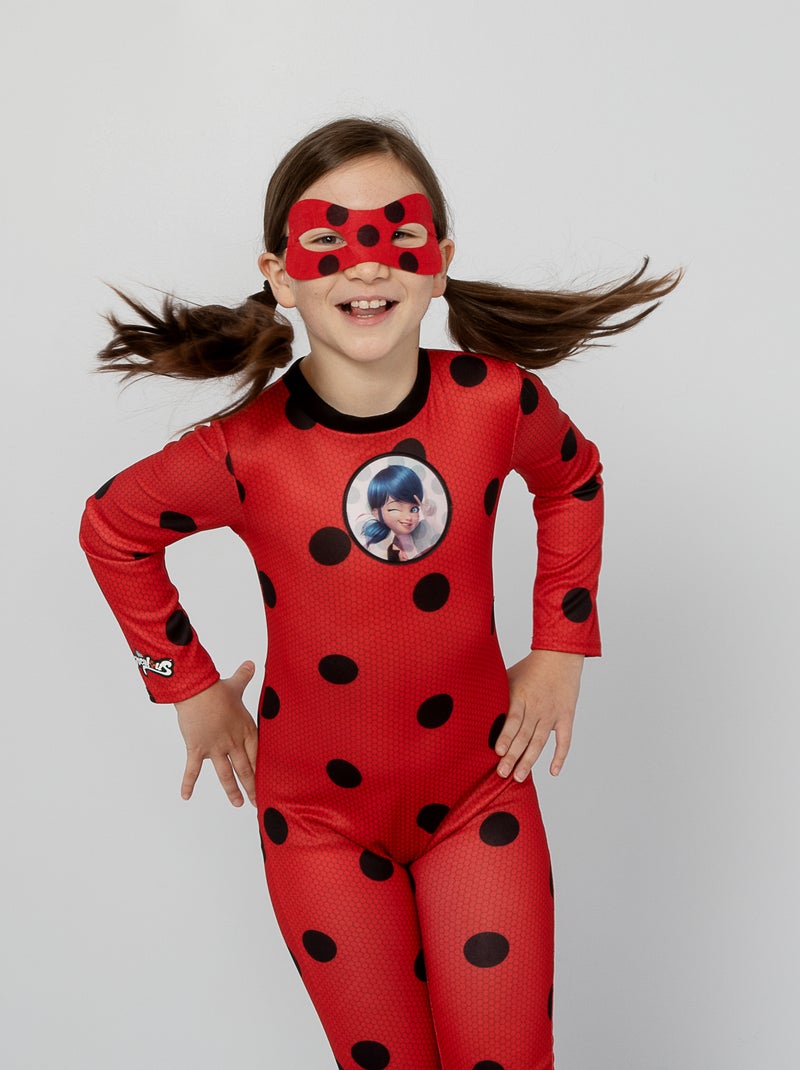 Costume tuta 'Miraculous' rosso/nero - Kiabi