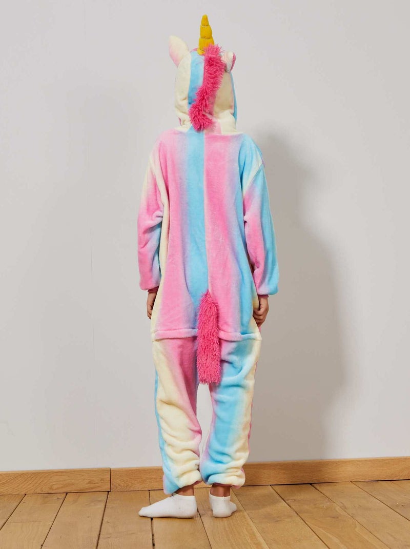 Costume tuta unicorno multicolore - Kiabi