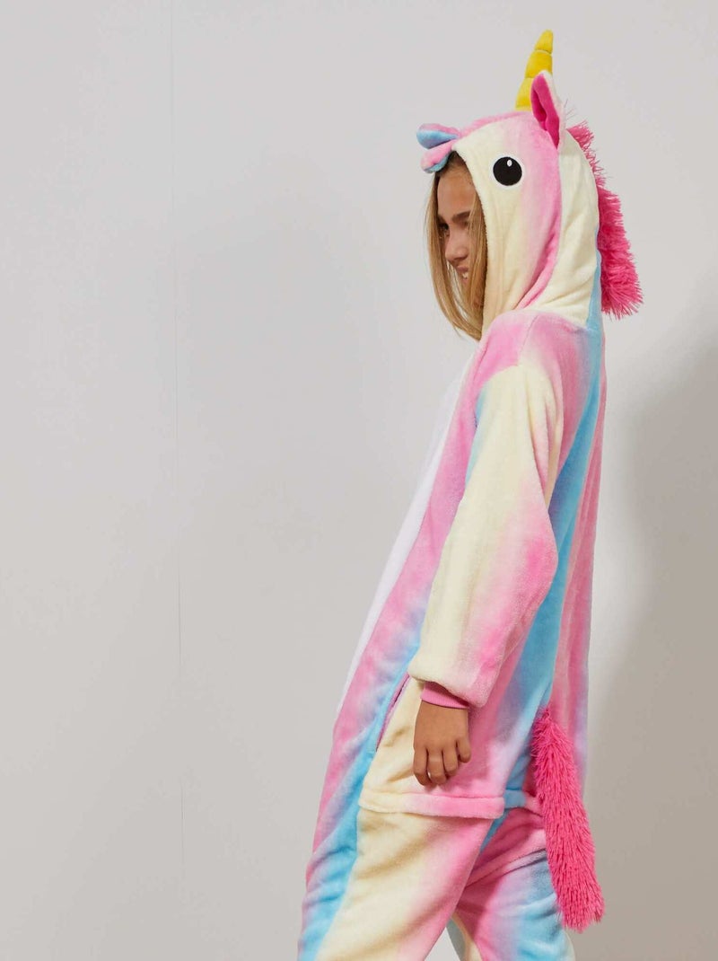 Costume tuta unicorno multicolore - Kiabi