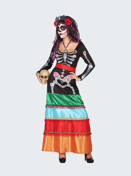 Costume vestito scheletro - Kiabi