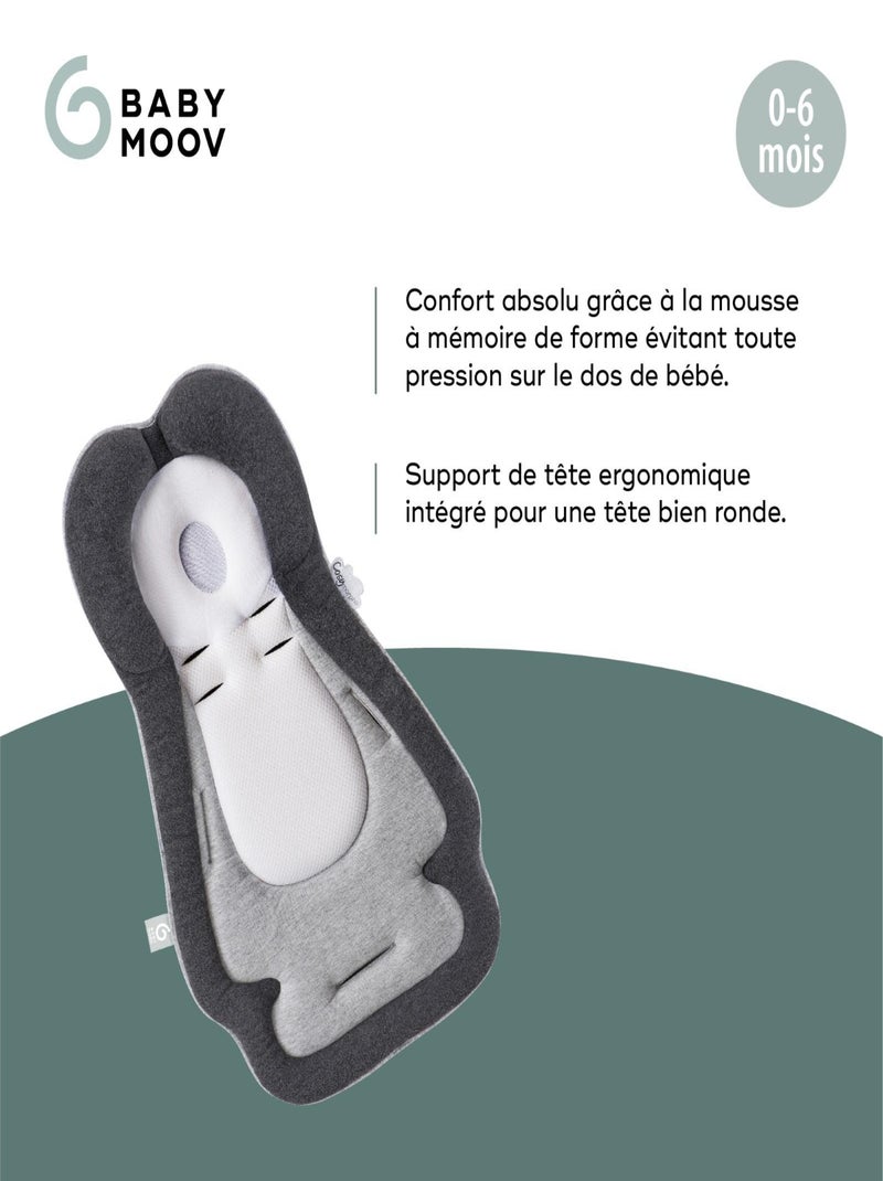Cosymorpho Smokey - Cuscino riduttore universale per neonati «Babymoov» Grigio scuro - Kiabi