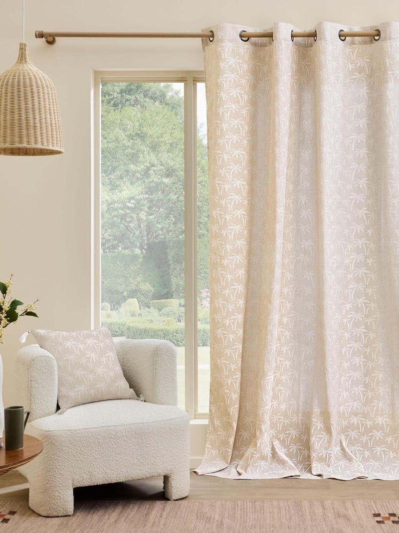 coussin déco in Cotone Douceur d'Intérieur Beige - Kiabi