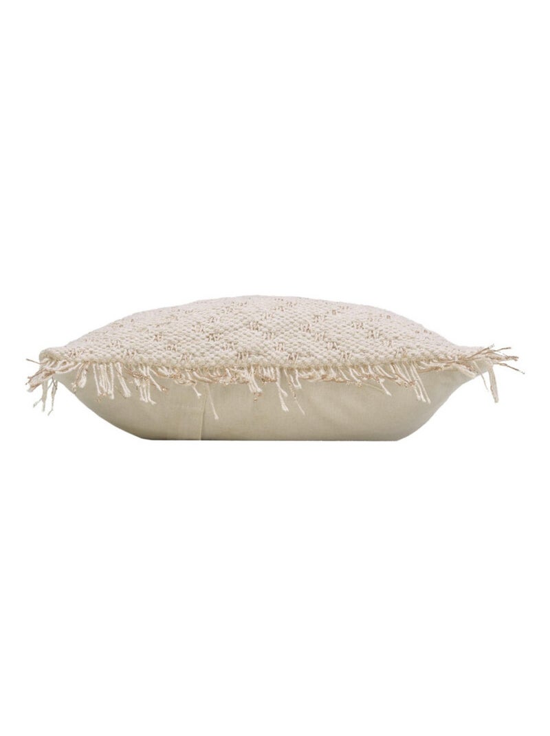 coussin déco in Poliestere IKAT Douceur d'Intérieur Beige - Kiabi